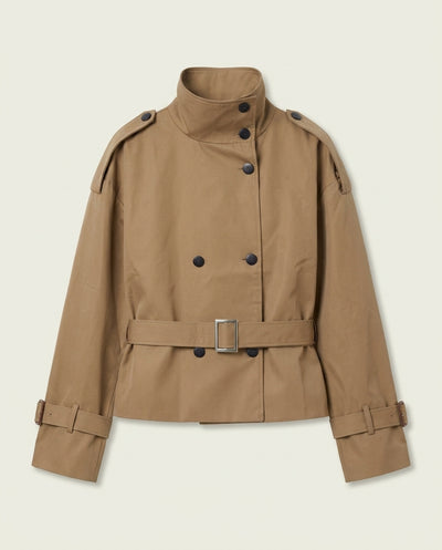 IMAN · Mini trench · Taupe