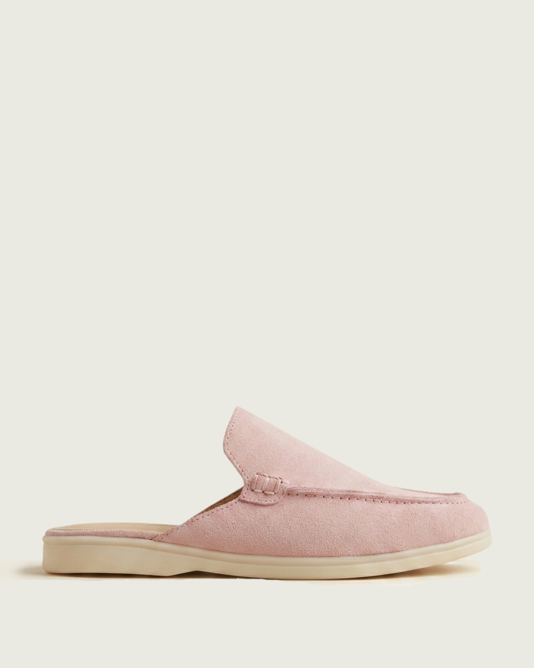 Mules en Daim Rose Poudré - Azru