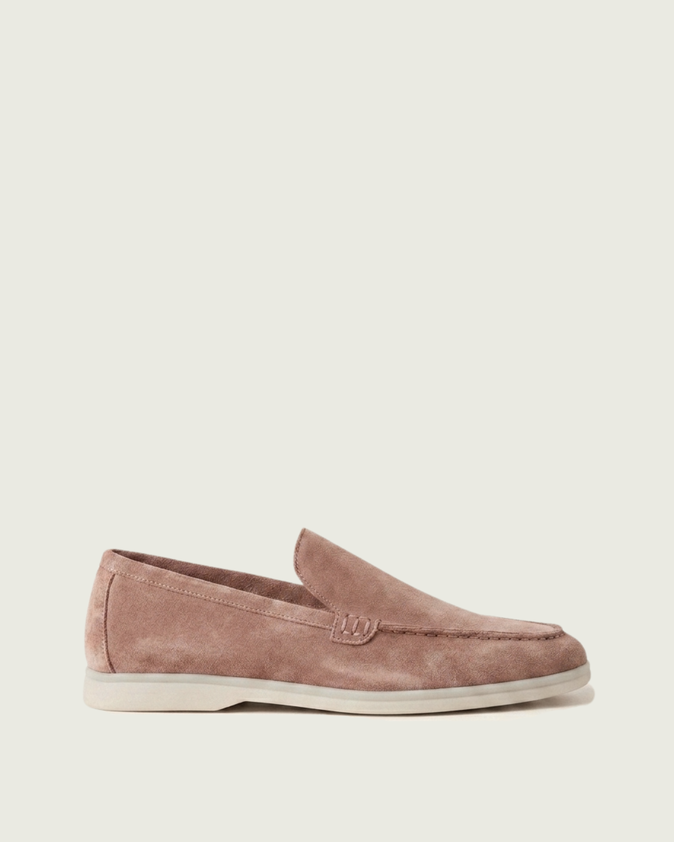 Mocassins en Daim Rose poudré - Izem