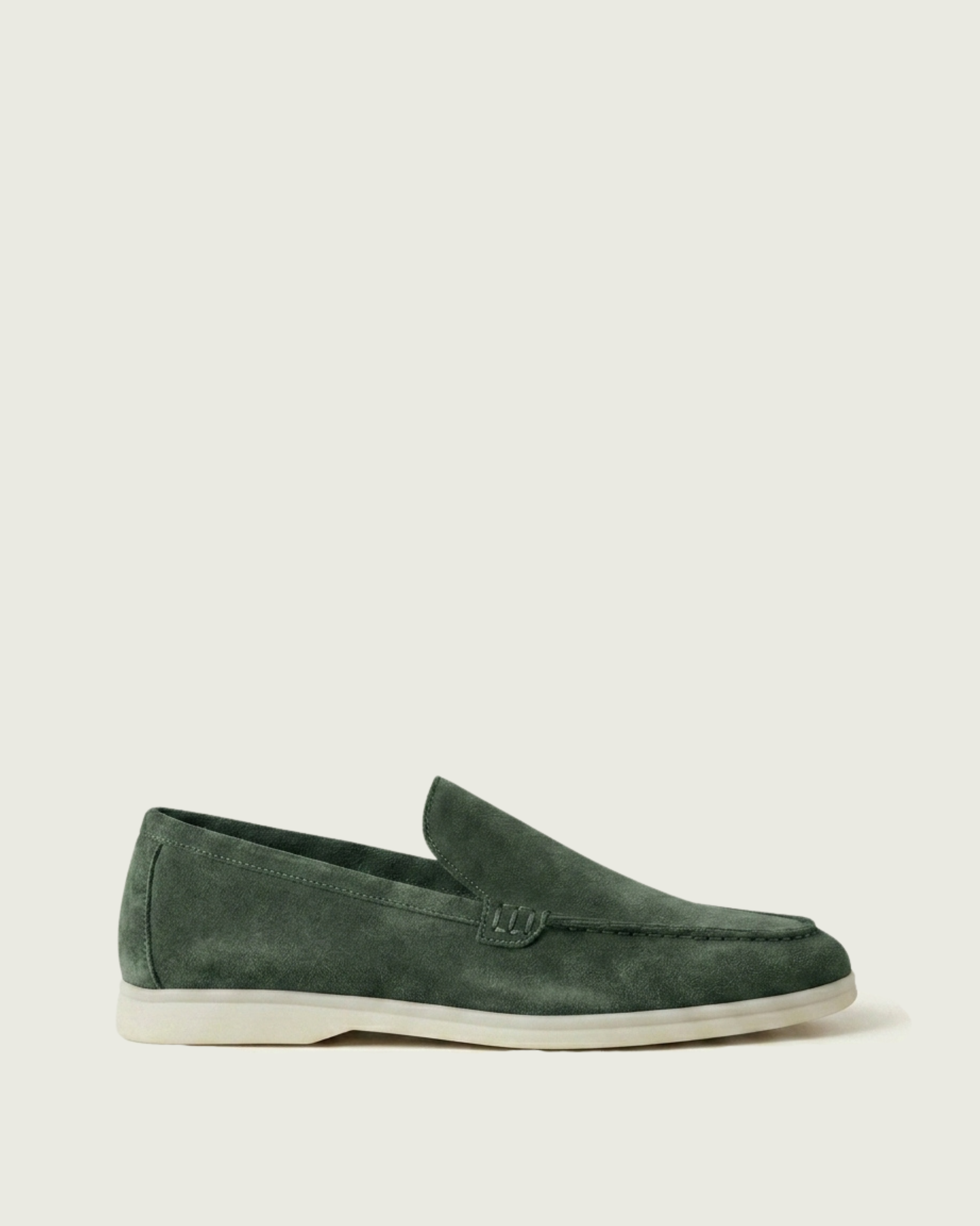 Mocassins en Daim Vert Forêt - Izem