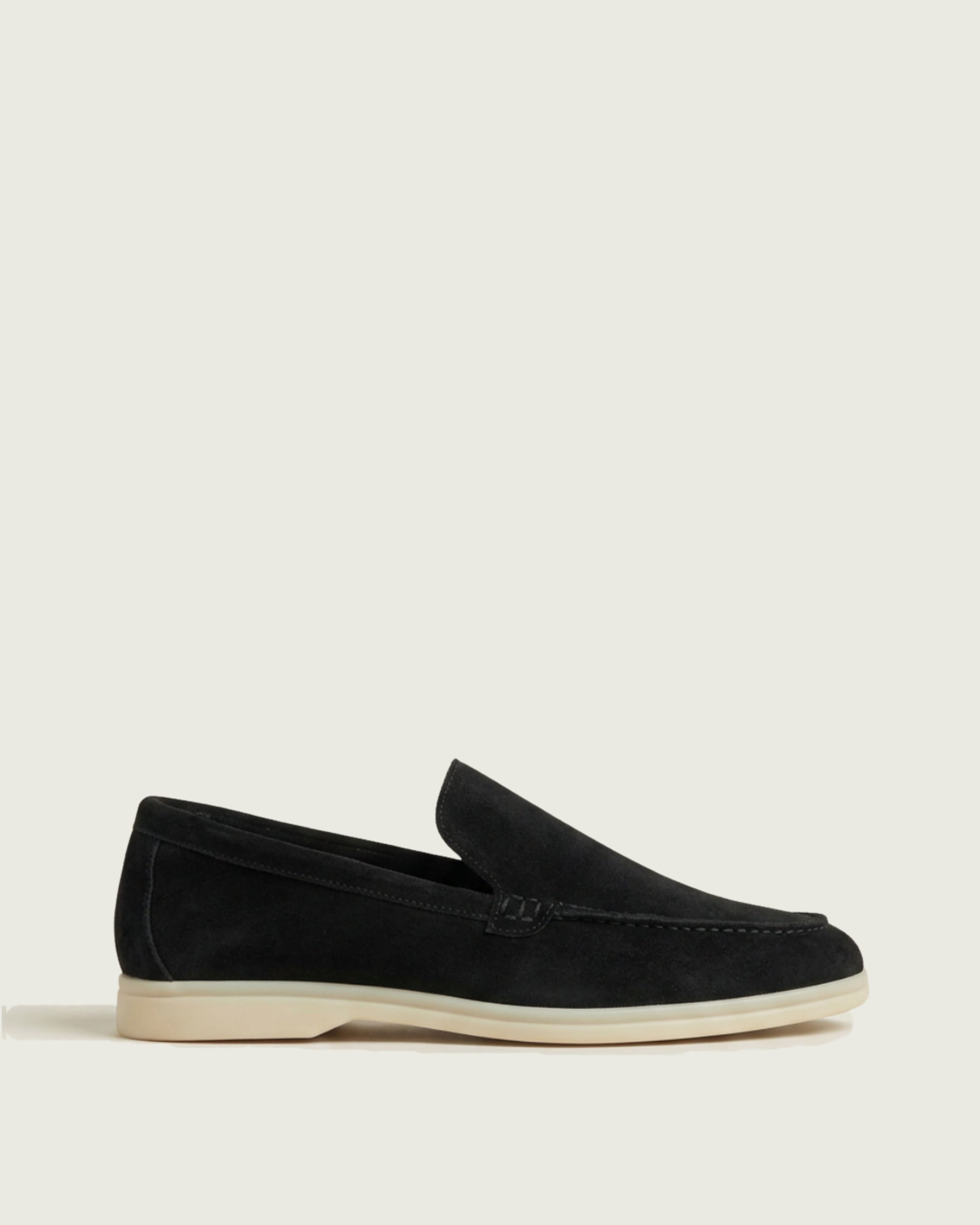 Mocassins en Daim Noir Profond - Izem