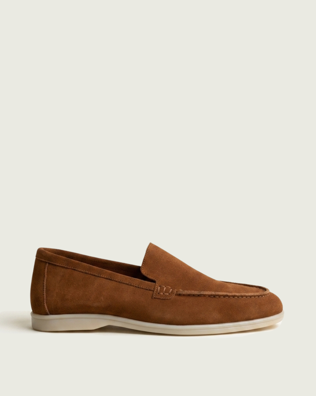 Mocassins pour hommes en daim Marron - Izem