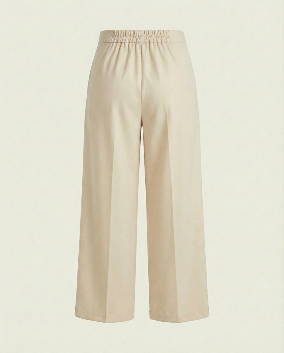 Pantalon Large Fluide Stretch Beige - Izil