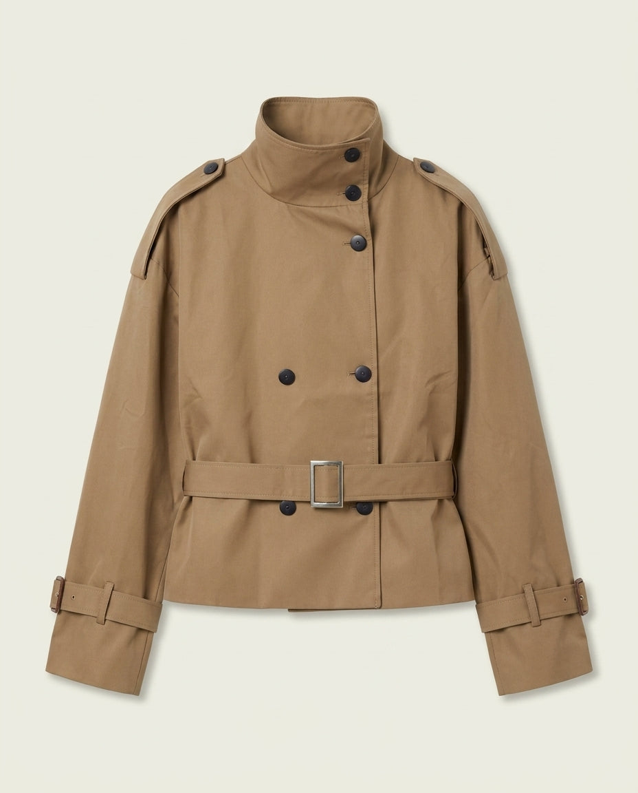 Mini Trench Taupe - Iman