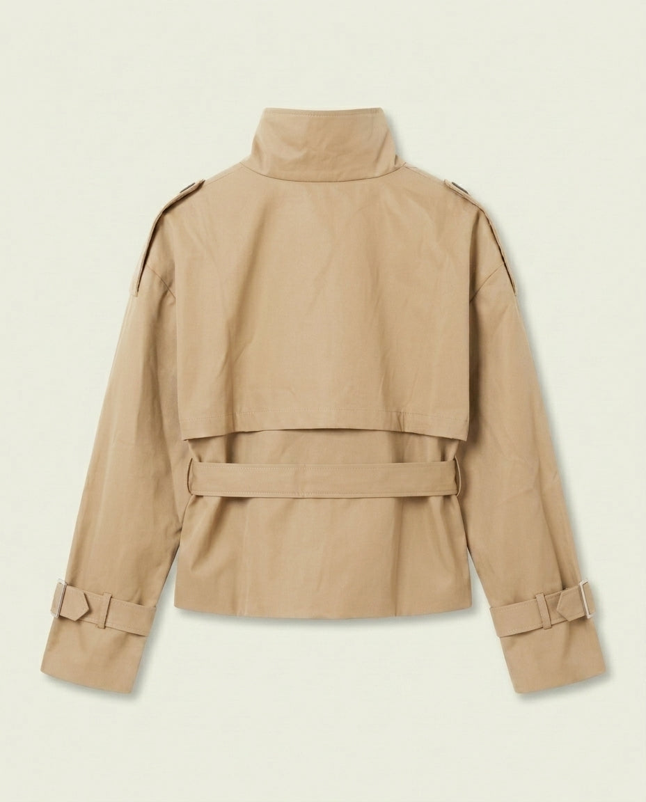 Mini Trench Beige Sable - Iman