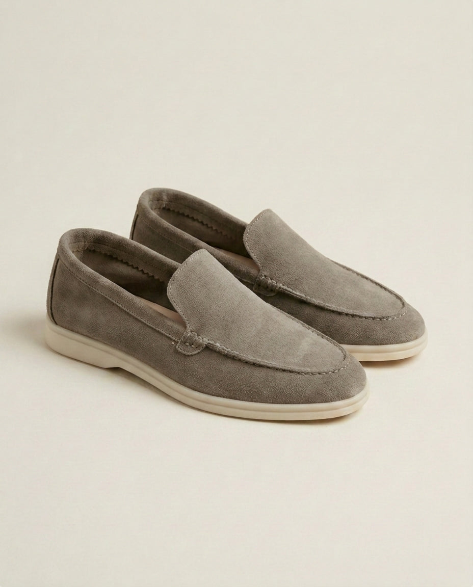 Mocassins en Daim Taupe chaud - Izem