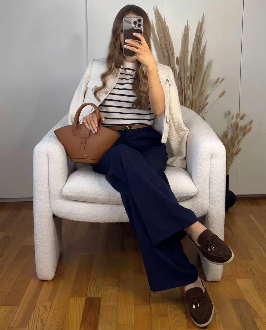 Mules en Daim Brun Chocolat - Tayri