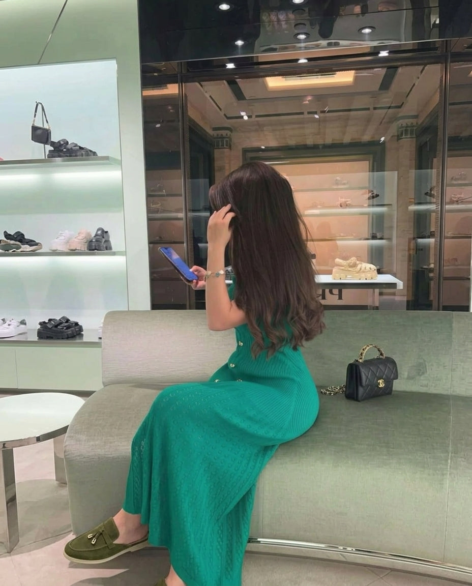Mules en Daim Vert Kaki - Tayri